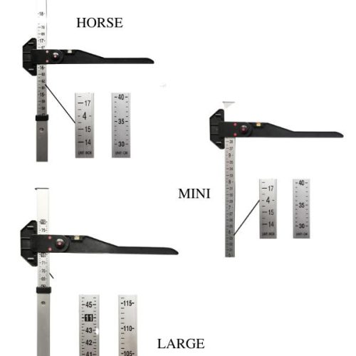 Hipometro de Aluminio para Caballos