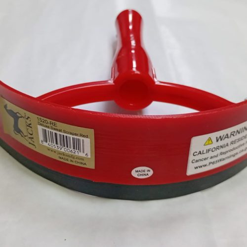 Raspador De Sudor-Secador - Sweat Scrapper - COLOR ROJO