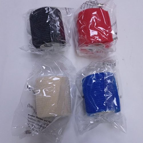 Vendas Autoadherentes Para Mascotas 5cm x 4,5mts. Power, Pack X150u PROMOCION EFECTIVO.